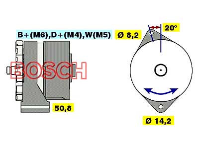 LATURI VOLVO 24V 55A 0120469798