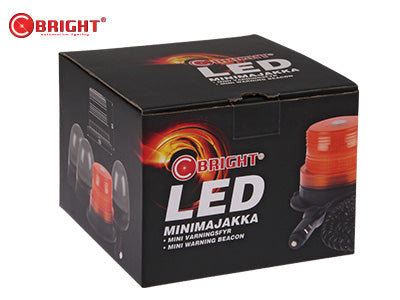C-BRIGHT LED-MINIMAJAKKA 60 LED 12-24V TUP.SYT. MAG.
