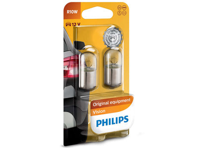 POLTTIMOPARI PHILIPS 12V 10W R10W BA15S BLISTER