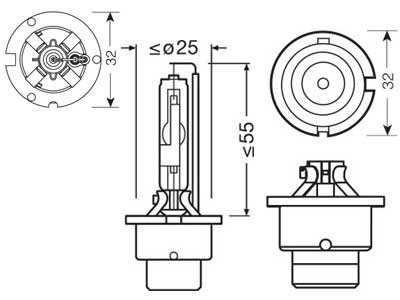 OSRAM XENARC ORIGINAL D4R