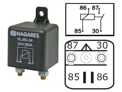TEHORELE 24V 60A / 80A