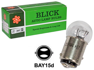 POLTTIMO 12V 23/8W BAY15D "PIENIKUPUINEN"