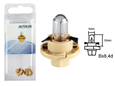 POLTTIMOPARI 12V 1,5W BX8,4D BLISTER