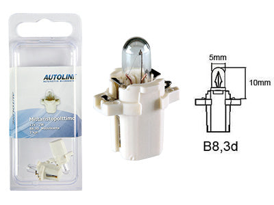 POLTTIMOPARI 12V 2W B8,3D BLISTER
