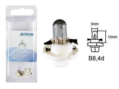 POLTTIMOPARI 12V 2W B8,4D VAL BLISTER