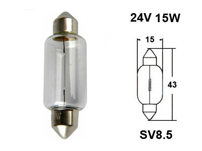 POLTTIMO 24V 15W 15X44MM