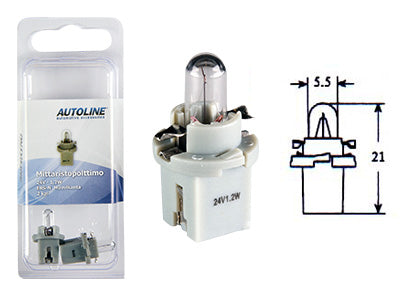 POLTTIMOPARI 24V 1,2W EBS-N BLISTER