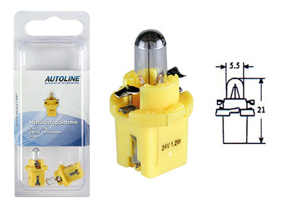POLTTIMOPARI 24V 1,2W EBS-N BLISTER