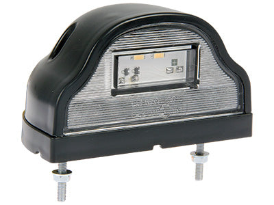 LED-REKISTERIVALO 12/24V ISO MUSTA ADR
