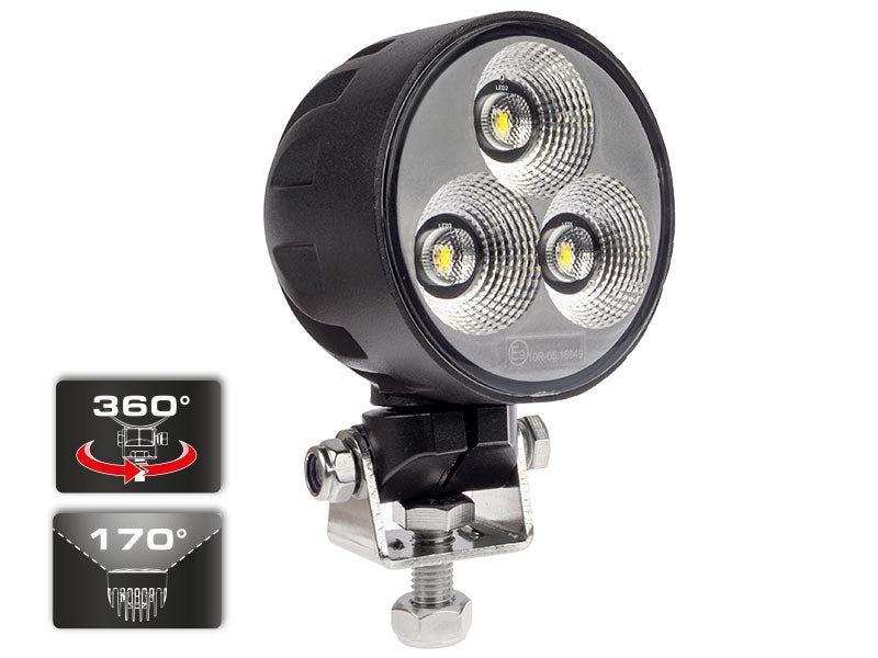 BULLBOY AGRILINE LED-TYÖVALO 45W PYÖREÄ