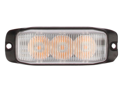 LED-TASOVILKKU R65 12/24V KELT. 3-LED 90X32X20MM
