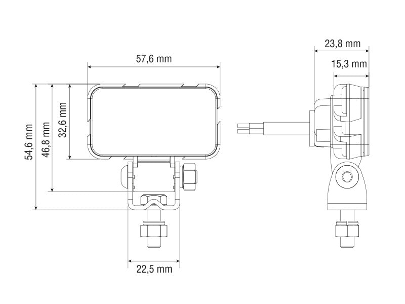 BULLBOY PROLINE MINI LED TYÖVALO 12-30V