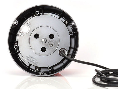 LED-MAJAKKA R65 12/24V 3-PULTTI TASAPOHJA
