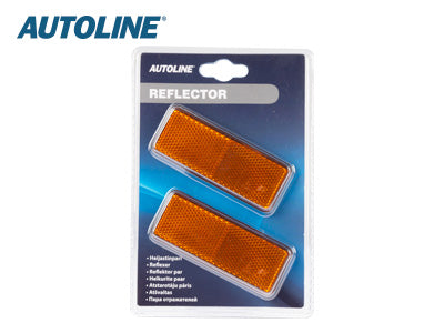 AUTOLINE HEIJASTINPARI KELT. 96X38MM LIIMALLA