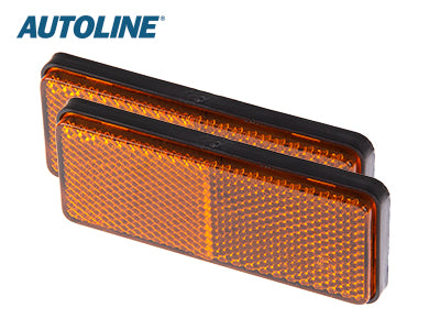 AUTOLINE HEIJASTINPARI KELT. 96X38MM LIIMALLA