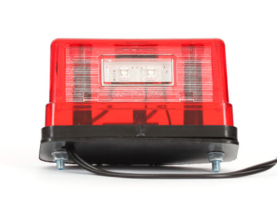 LED-REK. JA TAKAVALO 12/24V PUN.