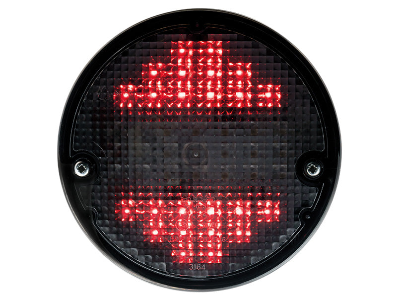 LED-TAKAVALO 140MM VIRRATOMANA KIRKAS 24V VASTUKSELLA