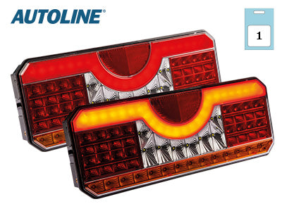 LED-TAKAVALO VASEN 12-24V 354X140X58