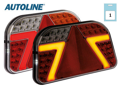 LED-TAKAVALO VASEN 12-24V 240X140X31
