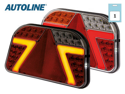 LED-TAKAVALO OIKEA 12-24V 240X140X31