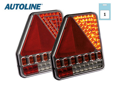 LED-TAKAVALO VASEN 12-24V 186X206X31 #