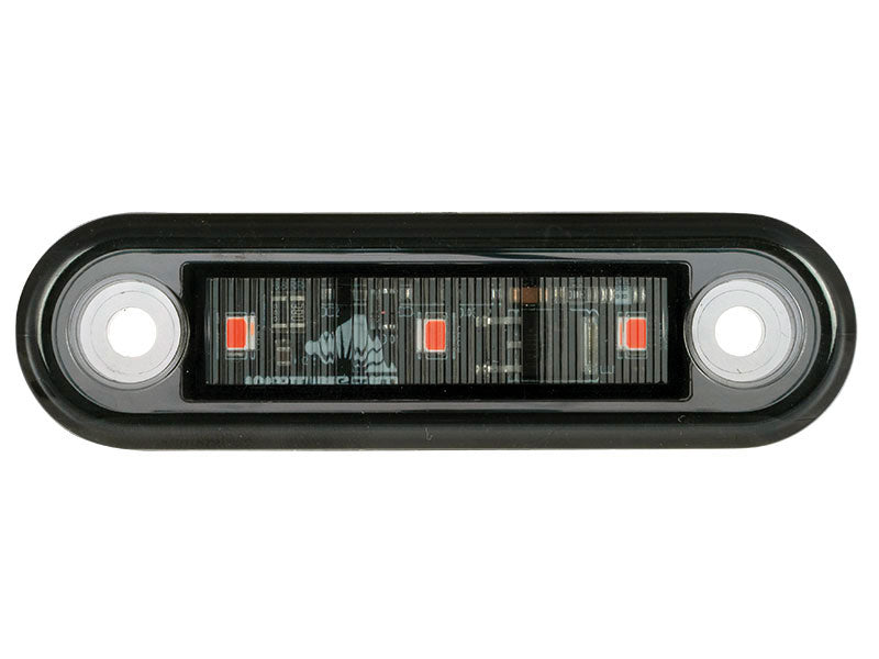 OPTIBEAM DARK PHANTOM ÄÄRIVALO PUN. 79,5X22,5MM UPOTETTAVA BULK