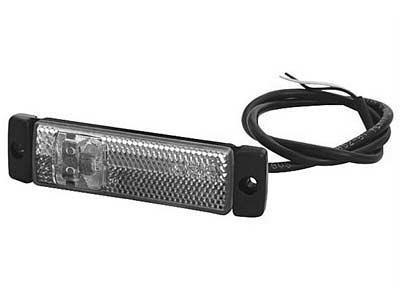 LED-ÄÄRIVALO KIRK. 12/24V 130X32 0,5M JOHTO