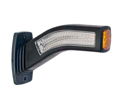 LED-ÄÄRIVALO KUMIVALO 12/24V/174MM VASEN ADR
