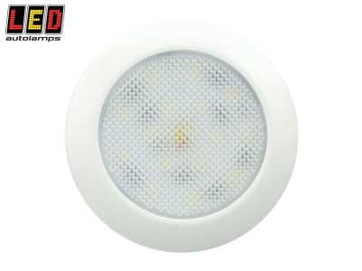 LED-SISÄVALO, OHUT, PYÖREÄ - 12V
