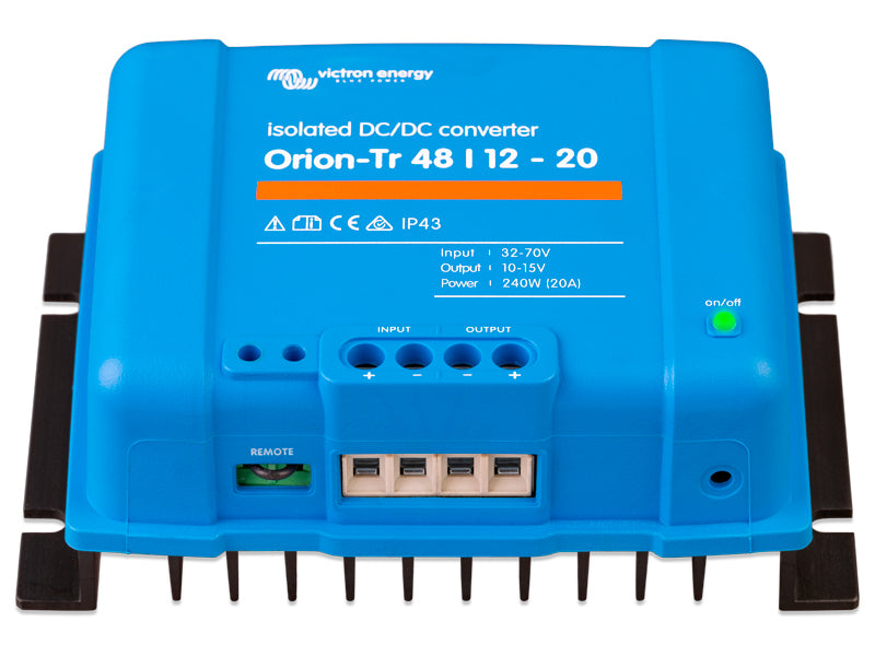 ORION-TR 48/12-20A (240W) ISOLATED DC-DC CONVERTER