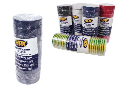 ERISTYS/SÄHKÖTEIPPI 10KPL SININEN PVC 5200 HPX 15MMX10M