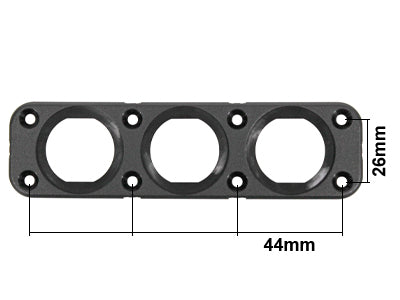 ASENNUSPANEELI 3-OS. 152X44X5,3MM #