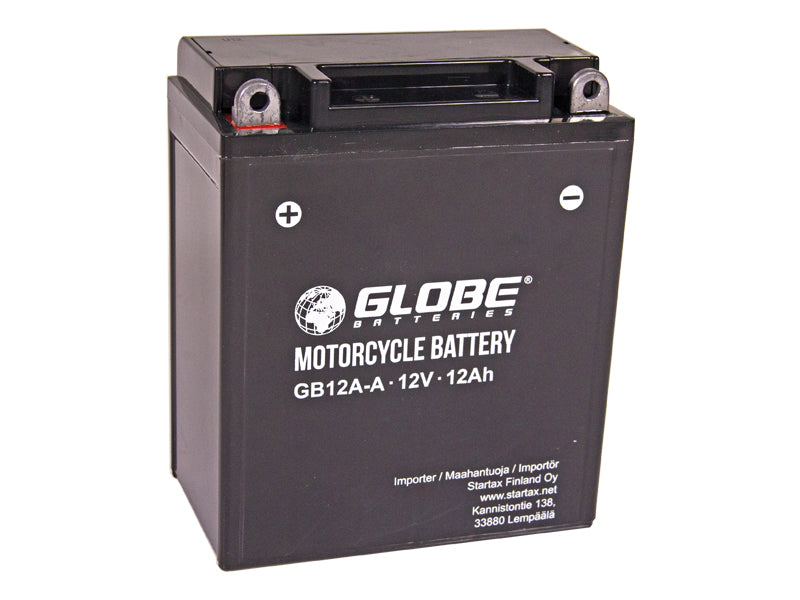 GLOBE GEL 12V 12AH 134X80X161 +/- 140A (EN)
