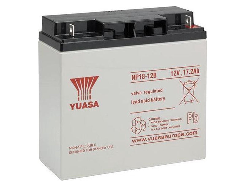 YUASA 12V NP AGM VRLA 18 AH 180X76X167 -/+
