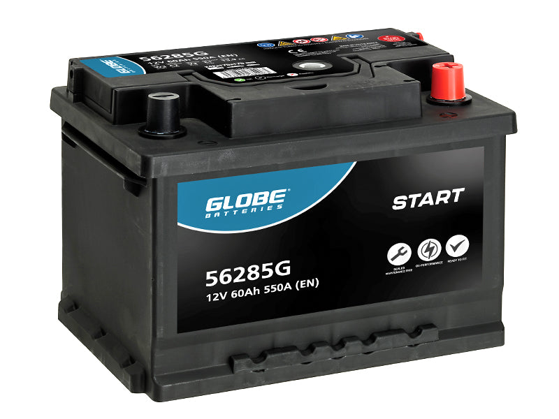 GLOBE START SMF 60AH 242X175X175 -/+ 550A EN