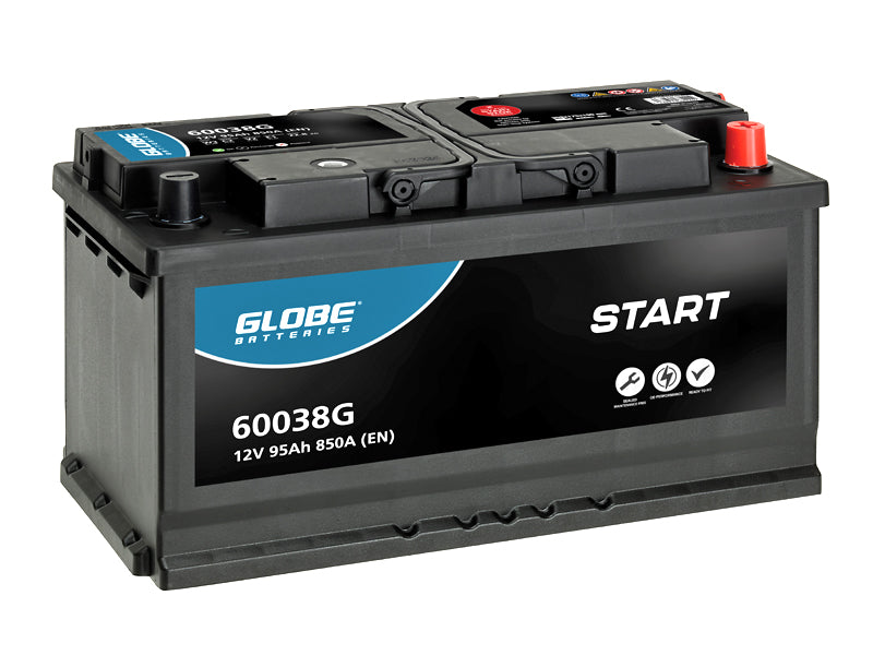 GLOBE START SMF 95AH 353X175X190 -/+ 850A EN