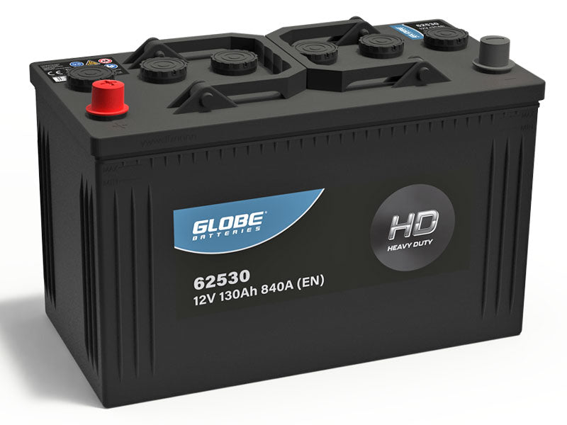 GLOBE HD 130AH 345X175X285 +/- 840A EN