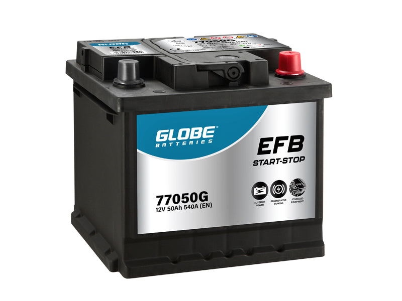 GLOBE EFB 50AH 207X175X190 -/+ 540A EN