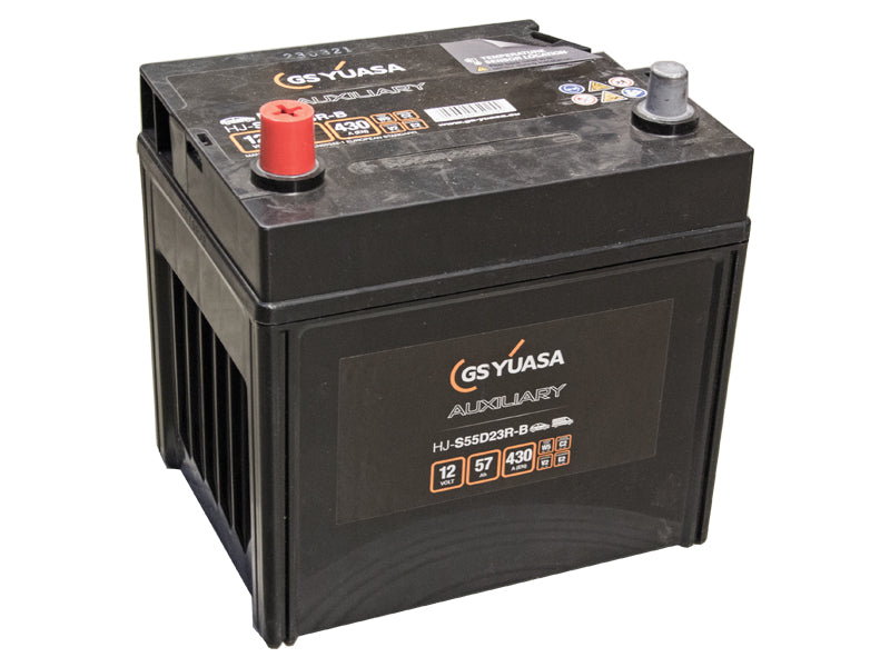 YUASA AUXILIARY 57 AH 220X171X227 430A EN +/-