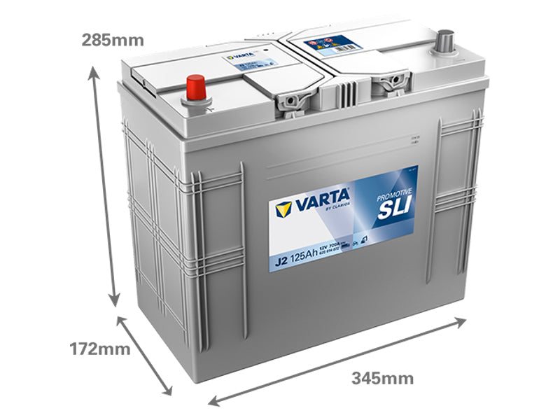 VARTA PROMOTIVE SLI 125AH 720A 345X172X285MM +/-