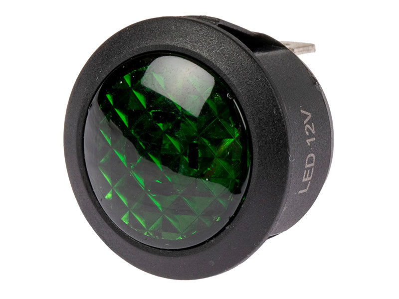 C-PWR LED-MERKKIVALO VIHREÄ 12V