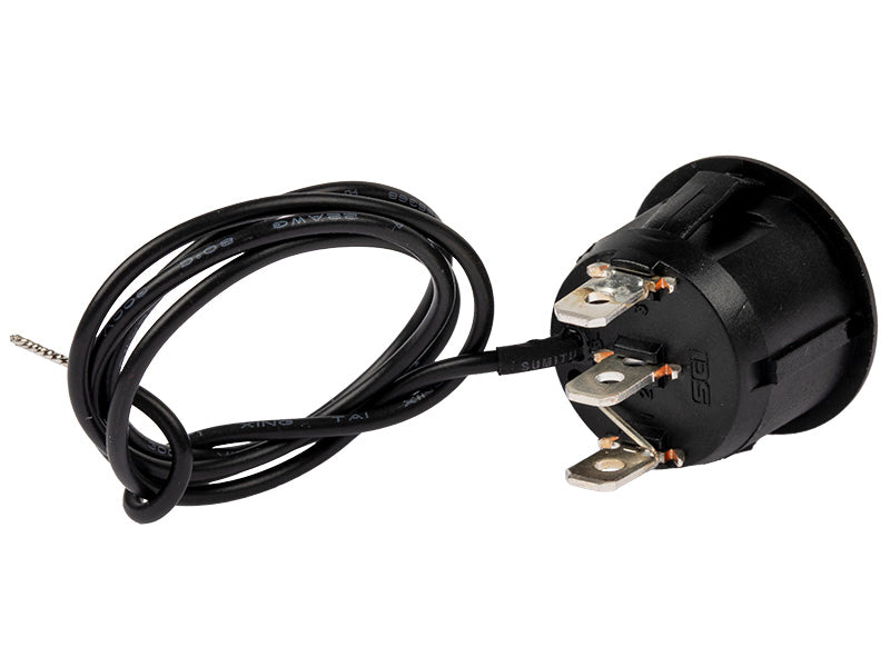 C-PWR KEINUKATKAISIJA PYÖREÄ 1-0-2 LED PUN/VIH