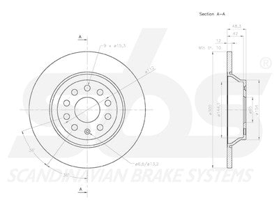 JARRULEVY SBS, 2 KPL/PKT, TAKA, AUDI, SEAT, SKODA, VW
