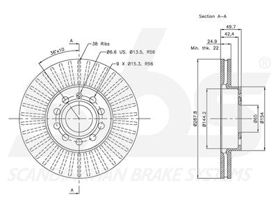 JARRULEVY SBS, 2 KPL/PKT, ETU, AUDI, SEAT, SKODA, VW