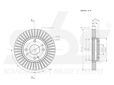 JARRULEVY SBS, 2 KPL/PKT, ETU, FORD