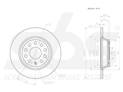 JARRULEVY SBS, 2 KPL/PKT, TAKA, AUDI, SEAT, SKODA, VW