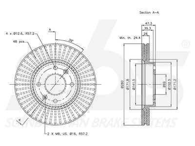 JARRULEVY SBS, 2 KPL/PKT, ETU, HYUNDAI, KIA, SUBARU