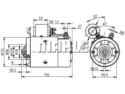 DC-MOOTTORI IM0038 24V-2,2KW