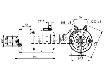DC-MOOTTORI 24V 2,2KW->