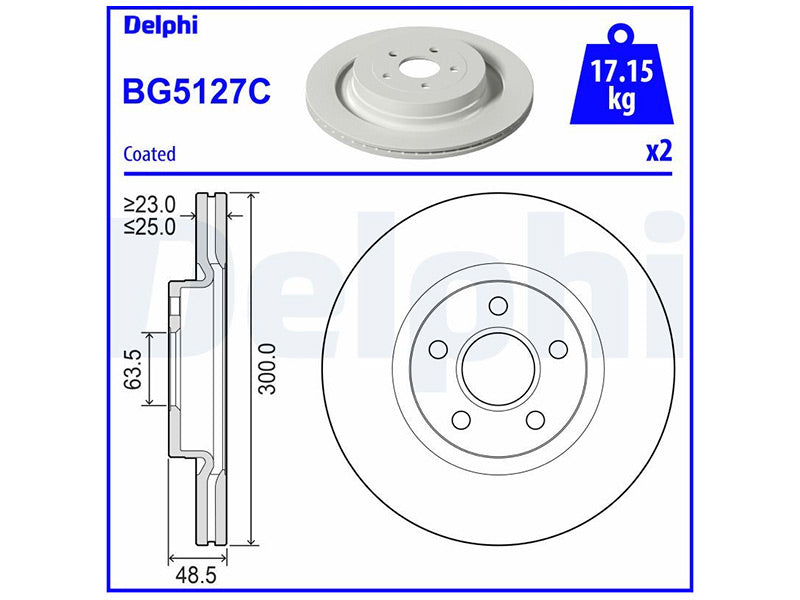 JARRULEVY DELPHI, 2 KPL / PKT, ETU, FORD